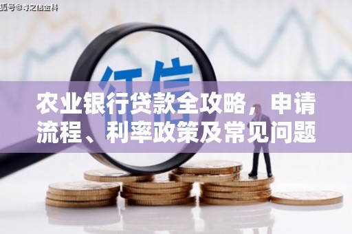 泾川农业银行贷款全攻略，申请流程、利率政策及常见问题解析