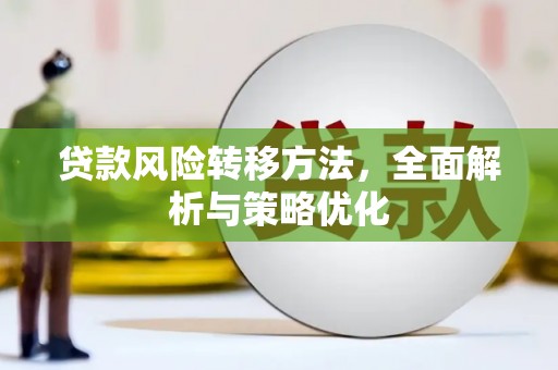 泾川贷款风险转移方法，全面解析与策略优化