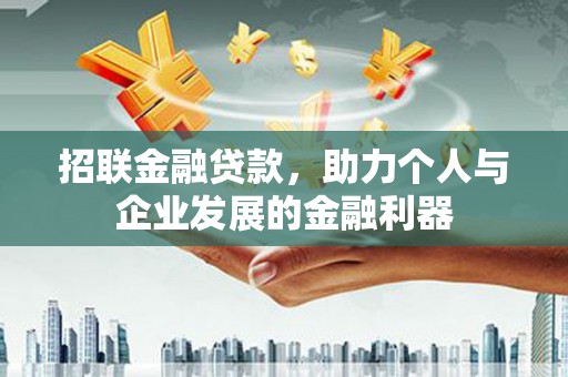泾川招联金融贷款，助力个人与企业发展的金融利器