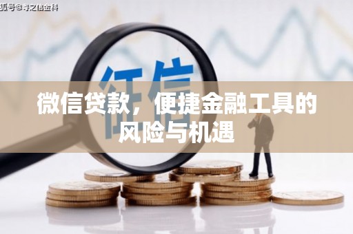 泾川微信贷款，便捷金融工具的风险与机遇