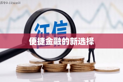 泾川便捷金融的新选择