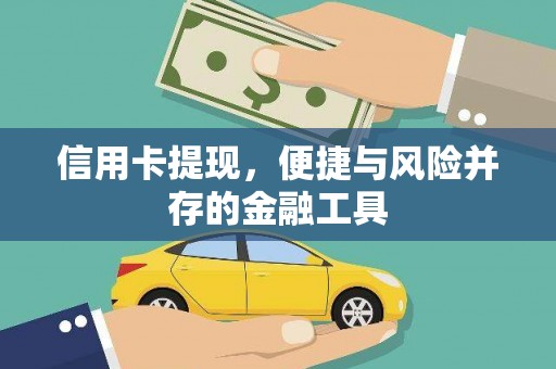 泾川信用卡提现，便捷与风险并存的金融工具