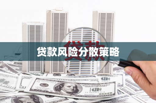泾川贷款风险分散策略