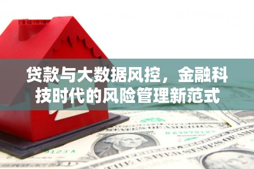 泾川贷款与大数据风控，金融科技时代的风险管理新范式