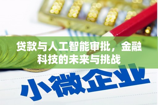 泾川贷款与人工智能审批，金融科技的未来与挑战