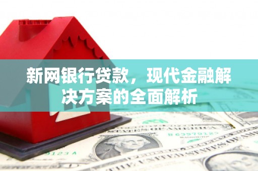 泾川新网银行贷款，现代金融解决方案的全面解析