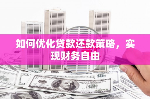 泾川如何优化贷款还款策略，实现财务自由