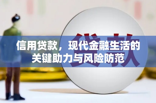 泾川信用贷款，现代金融生活的关键助力与风险防范