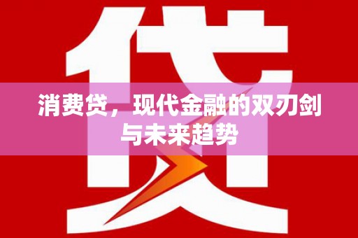 泾川消费贷，现代金融的双刃剑与未来趋势