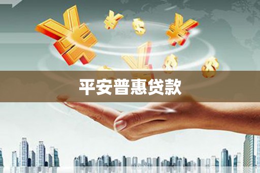泾川平安普惠贷款