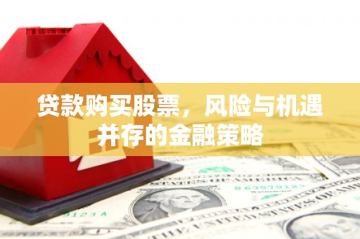 泾川贷款购买股票，风险与机遇并存的金融策略