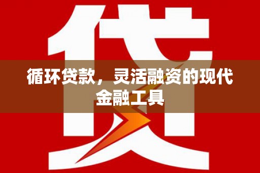 泾川循环贷款，灵活融资的现代金融工具
