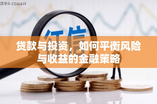 泾川贷款与投资，如何平衡风险与收益的金融策略
