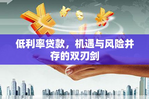 泾川低利率贷款，机遇与风险并存的双刃剑