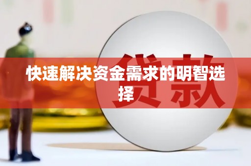 泾川快速解决资金需求的明智选择