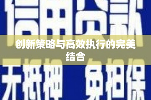 泾川创新策略与高效执行的完美结合
